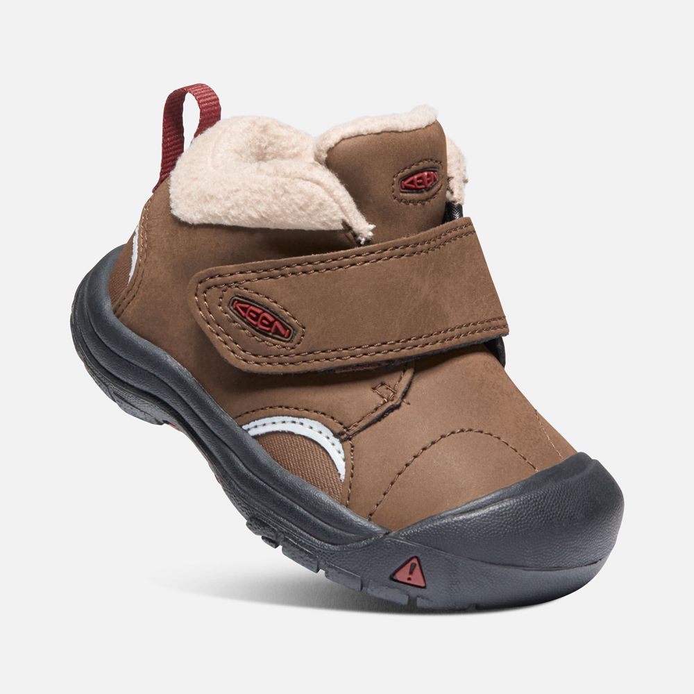 Keen Slip-On Kängor Barn Bruna - Kootenay Iii Boots - 472356ZEK